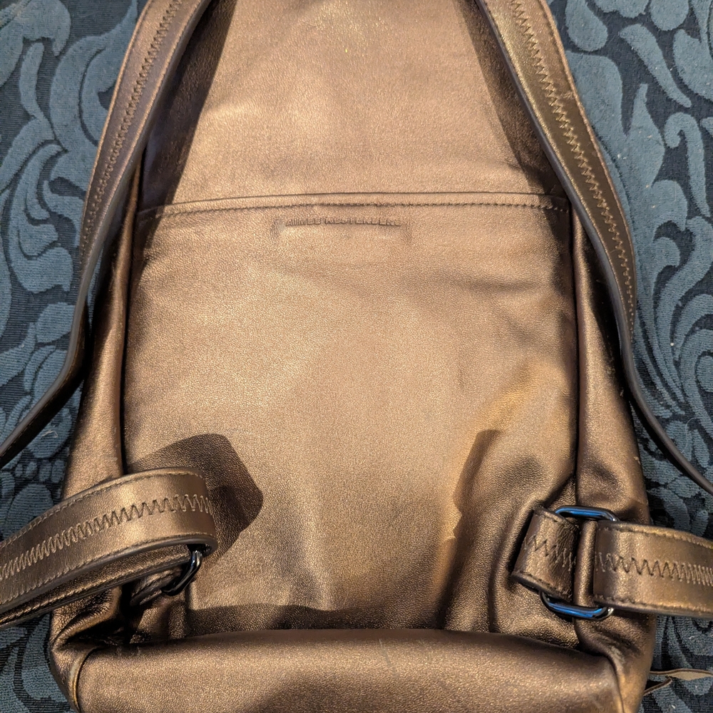 Aimee Kestenberg Tamitha Mini Backpack Metallic G… - image 3